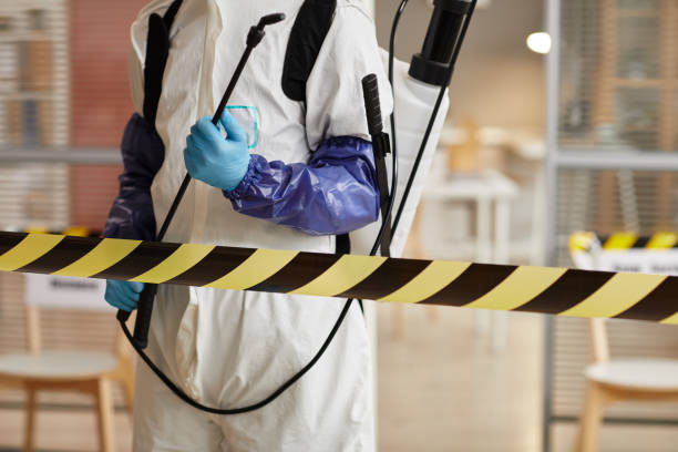 Professional Sewage Cleanup technician working in Appleton, WI
